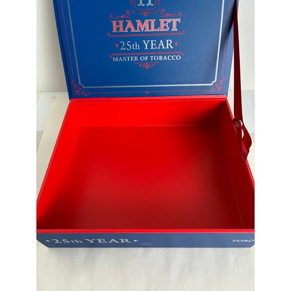 Cigar Box Empty Hamlet 25 Year Master of Tobacco Rocky Patel 8.5 x 7 x 2.25" - Picture 5 of 6